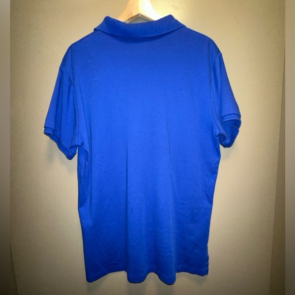 Polo Ralph Lauren blue cotton polo shirt - Picture 2 of 3
